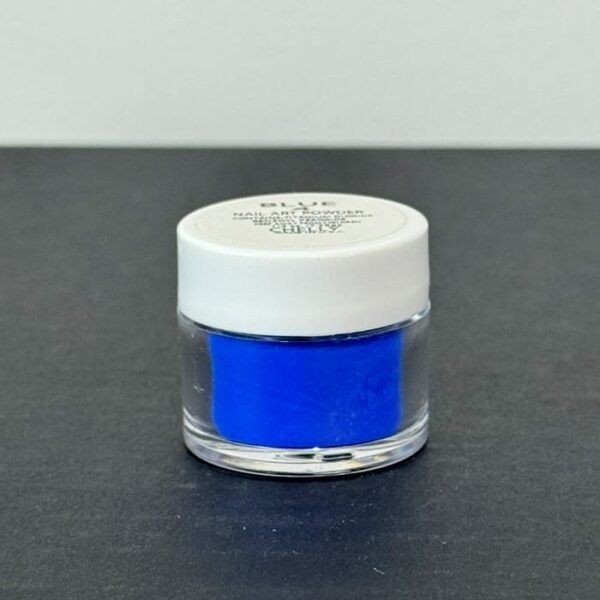 Polvo para Nail Art Chelly Nail Art Powder Blue 4 1/4 oz 7.39 g