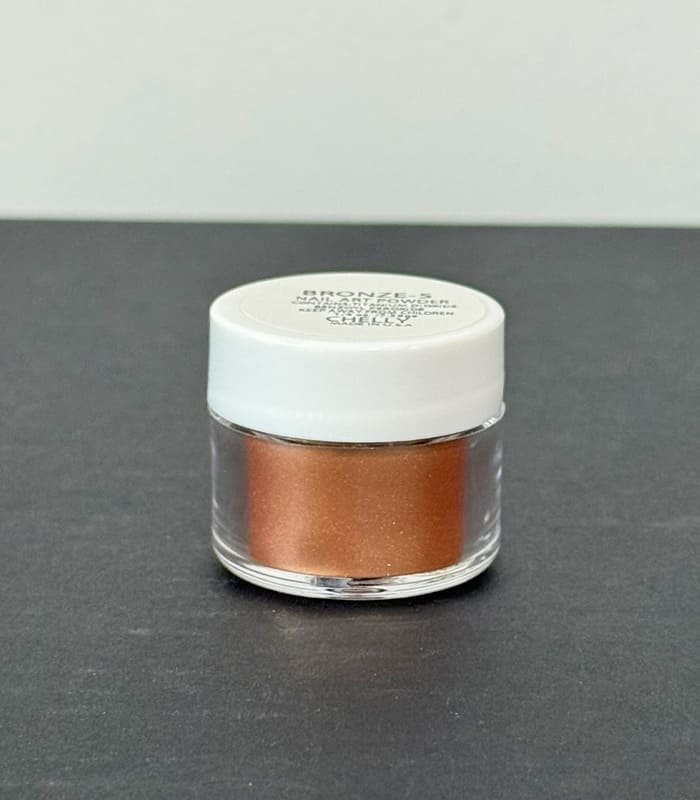 Polvo para Nail Art Chelly Nail Art Powder Bronze-5 1/4 oz 7.39 g