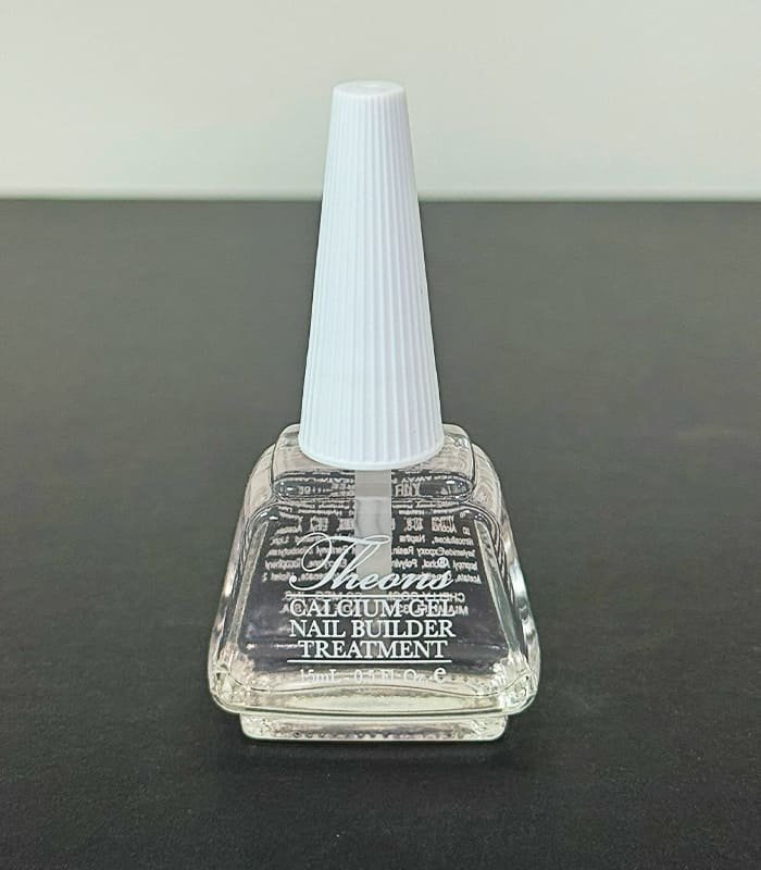 Theons Calcium Gel 15 mL nail builder base coat