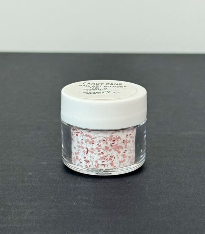 Polvo para Nail Art Chelly Nail Art Powder Candy Cane No. 8 1/4 oz 7.38 g