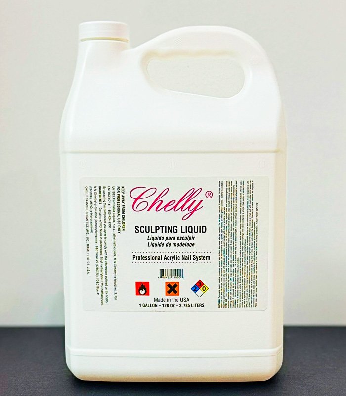 01_chelly_sculpting_liquid Chelly Sculpting Liquid – Monómero para acrílico (1 galón / 128 oz) - Image 1