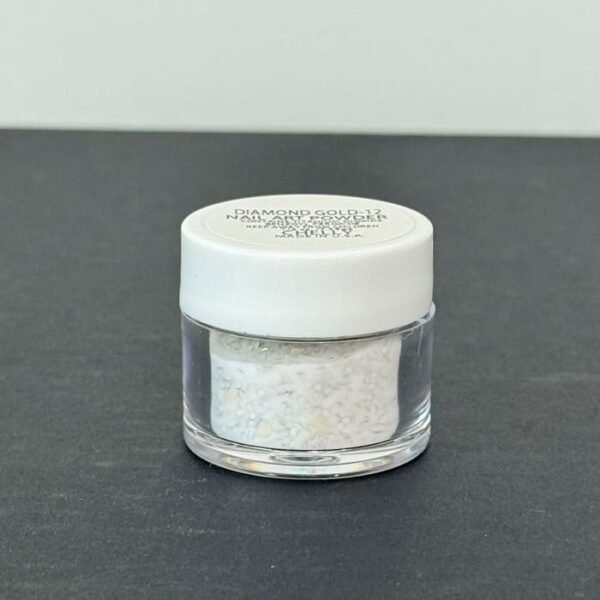 Polvo para Nail Art Chelly Nail Art Powder Diamond Gold-12 1/4 oz 7.39 g