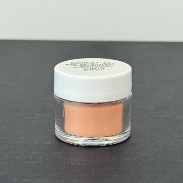 Polvo para Nail Art Chelly Nail Art Powder Garnet-22 1/4 oz 7.39 g
