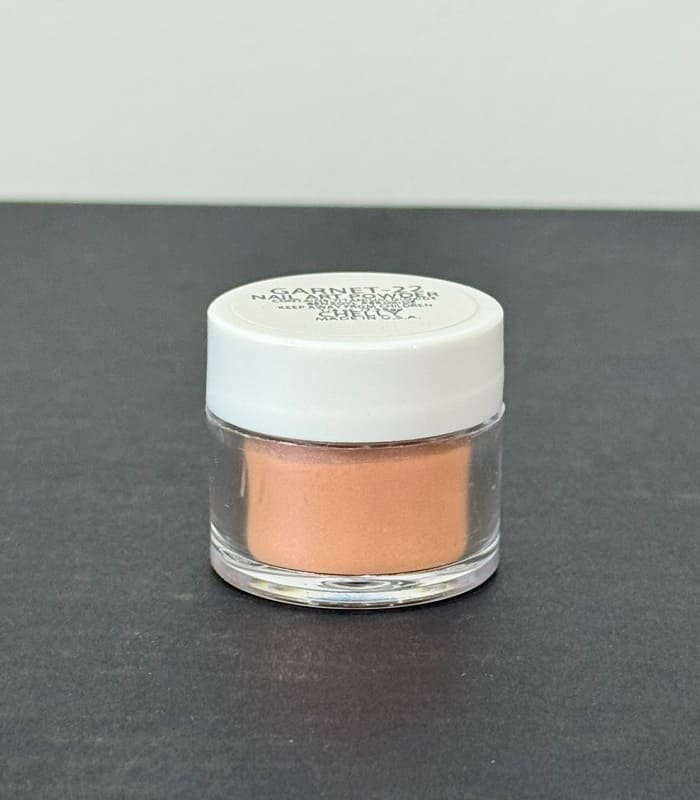 Polvo para Nail Art Chelly Nail Art Powder Garnet-22 1/4 oz 7.39 g