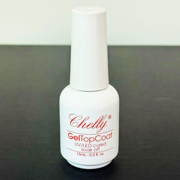 chelly gel top coat uv led 15 ml soak off
