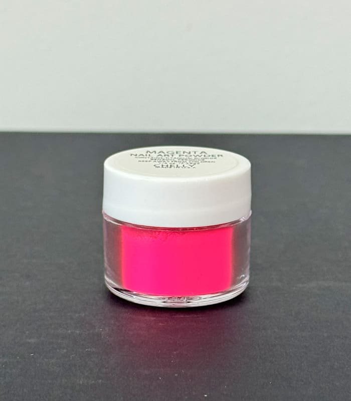 Polvo para Nail Art Chelly Nail Art Powder Magenta 1/4 oz 7.39 g