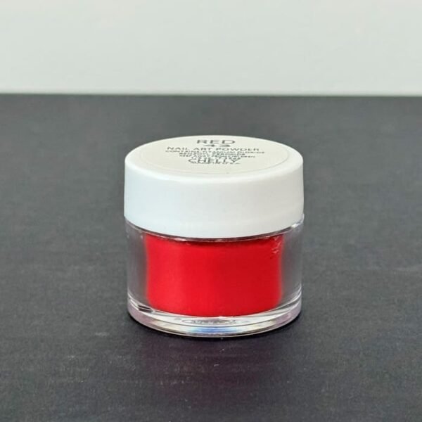 Polvo para Nail Art Chelly Nail Art Powder Red-43 1/4 oz 7.39 g