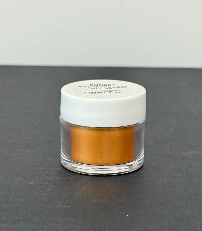 Polvo para Nail Art Chelly Nail Art Powder Sunset No. 49 1/4 oz 7.38 g