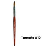 Pincel Kolinsky Chelly para Uñas #10