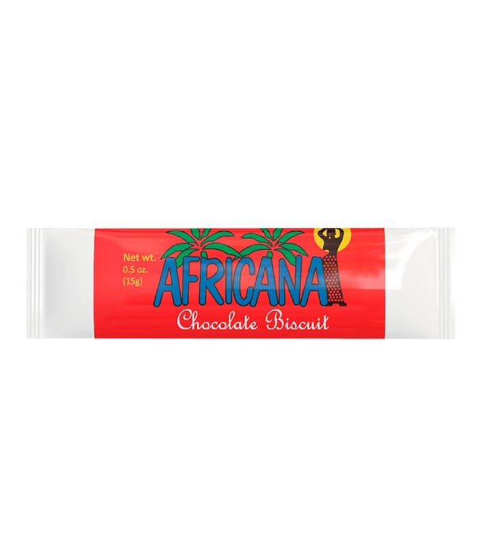 Africanas de chocolate cubanas envoltura roja 0.5 oz