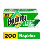 Servilletas Bounty paquete de 200 unidades blancas ultra absorbentes