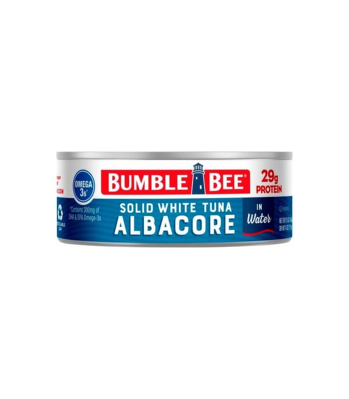 Atún blanco albacora en agua Bumble Bee 5 oz lata