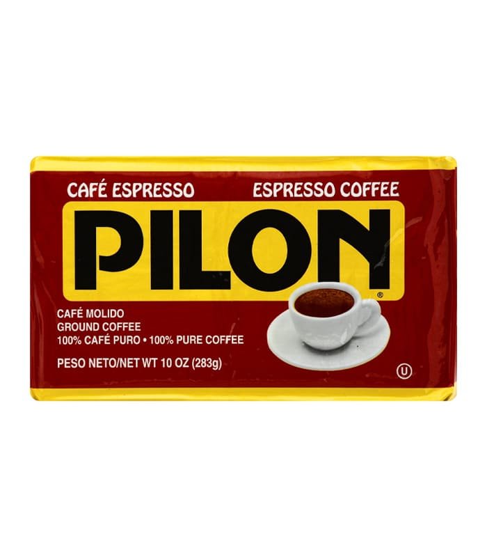 Café Pilón Espresso molido 100% Arábica bolsa de 10 oz
