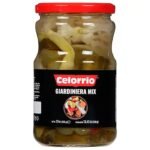 giardiniera mix Celorrio vegetales encurtidos frasco 23 oz