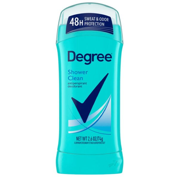 Desodorante Degree Shower Clean mujer 2.6 oz
