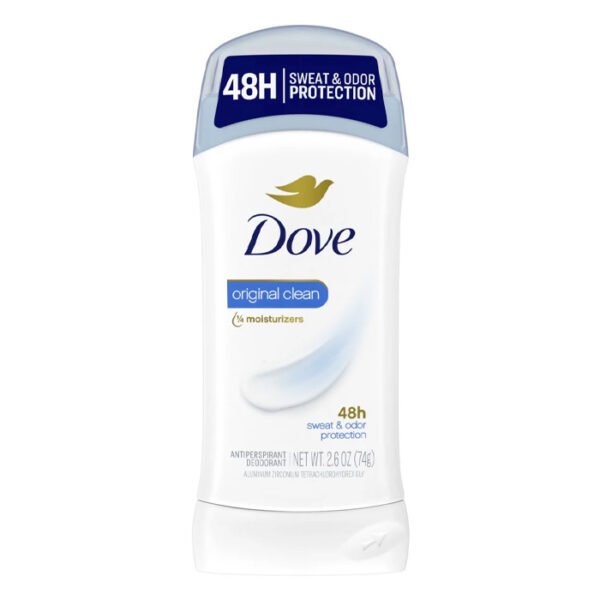 Desodorante antitranspirante Dove Original Clean 2.6 oz
