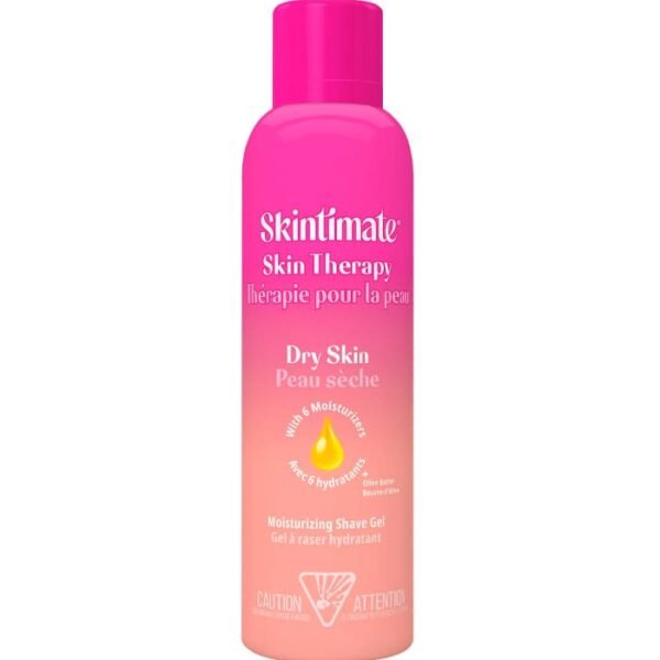 Gel de afeitar Skintimate piel seca mujer 9.5 oz