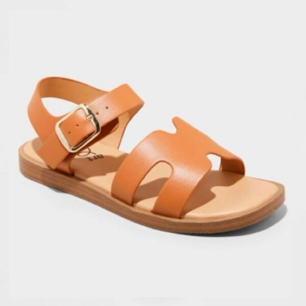 Sandalias infantiles Art Class Mari cognac con correa ajustable