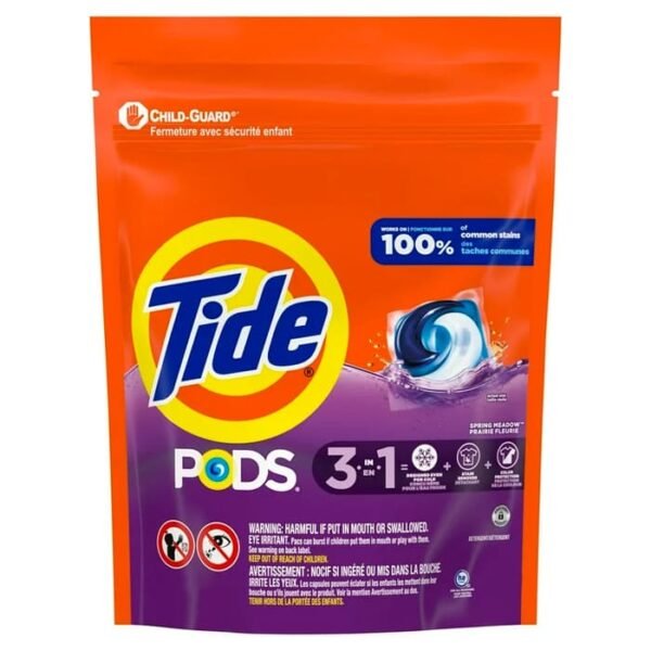 tide pods detergente cápsulas 42 unidades