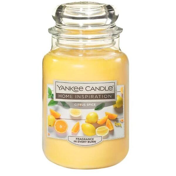 yankee candle citrus spice 19 oz vela aromatica