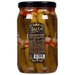 pickles mix dulce Zalea Gourmet encurtidos frasco 67 oz