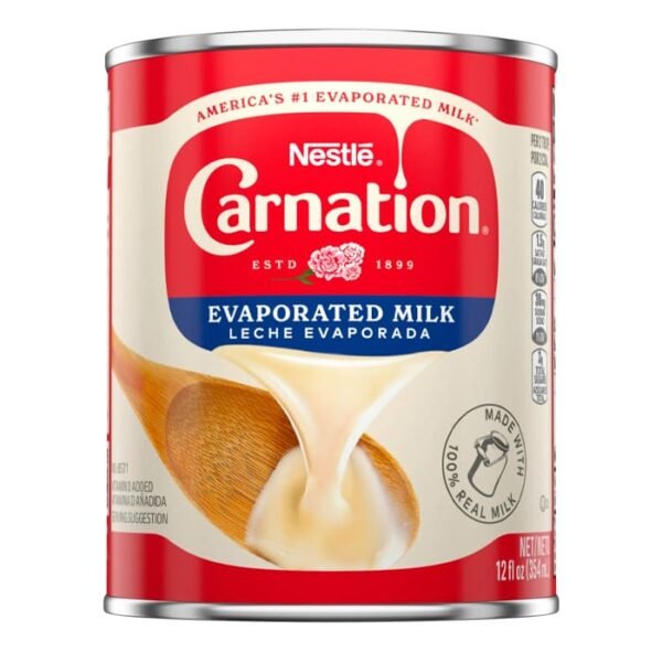 Leche evaporada Carnation con vitamina D 12 fl oz