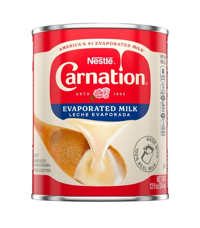 Leche evaporada Carnation con vitamina D 12 fl oz