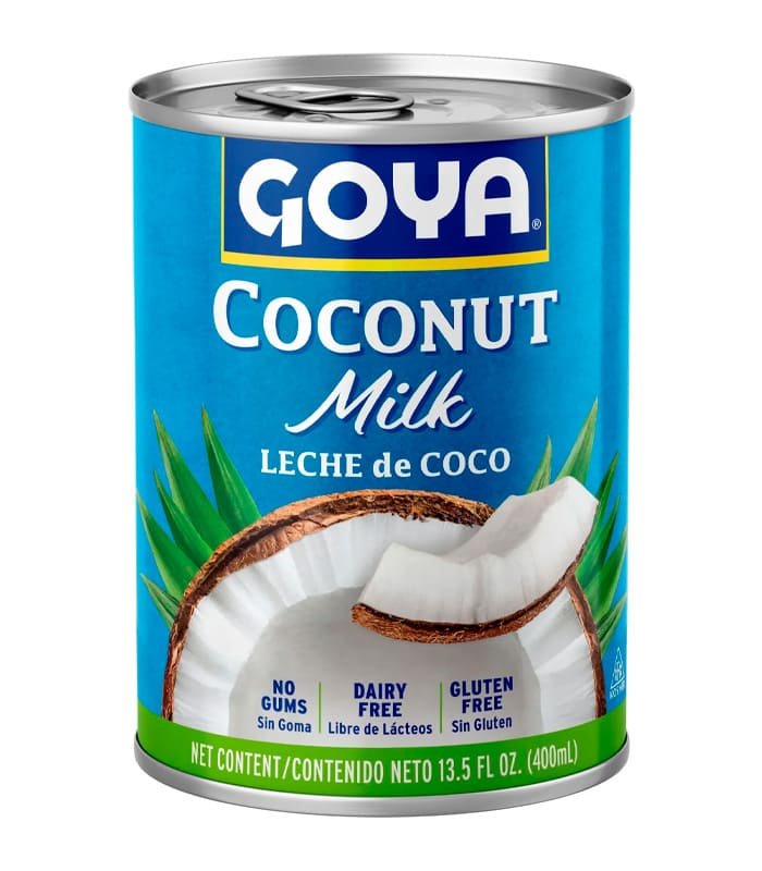 Leche de coco sin azúcar Goya 13.5 oz lata