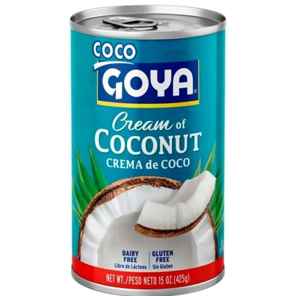 Crema de coco Goya 15 oz lata