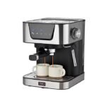 Cafetera espresso TRU con vaporizador de leche