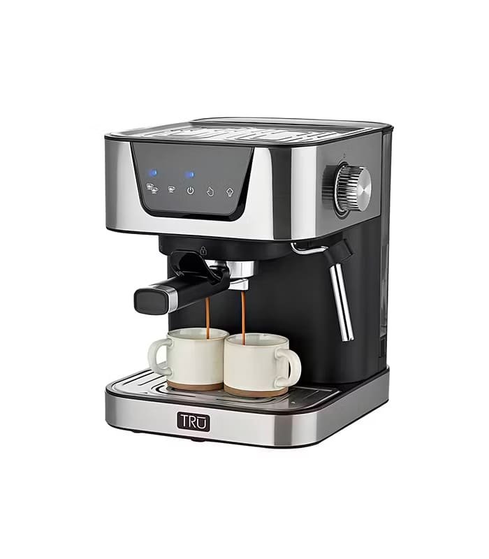 01_cafetera_espresso_tru_15bar Cafetera espresso TRU con vaporizador de leche