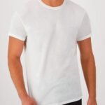 camiseta interior hanes hombre blanca xl