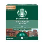 Cápsulas Starbucks Pike Place Roast Nespresso Vertuo 16 cápsulas