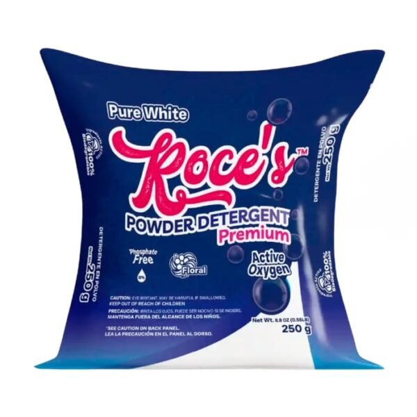 detergente en polvo roces
