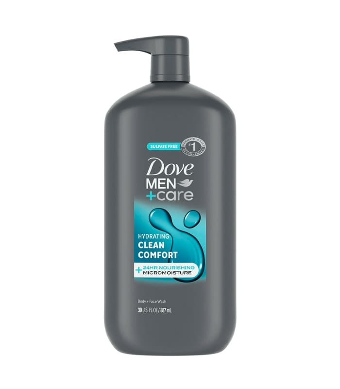 01_gel_bano_dove_men_care_30oz gel de baño dove men care clean comfort 30 oz
