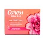 Jabón en barra Caress Daily Silk durazno blanco y flor de naranja 3.75 oz