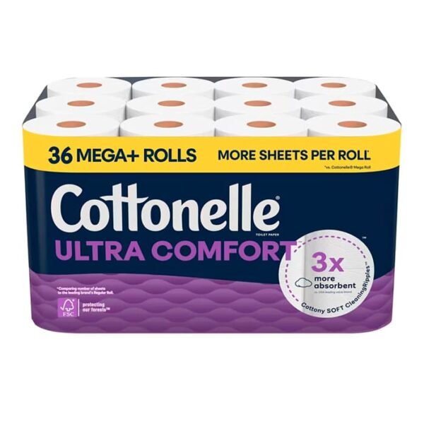 papel higienico cottonelle 36 rollos