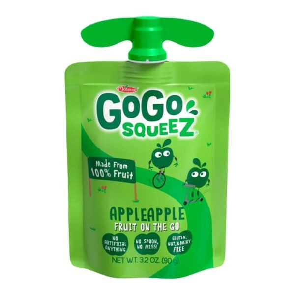 pure de manzana gogo squeez pouch