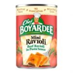raviolis chef boyardee