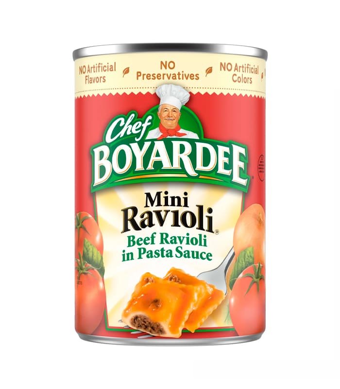 raviolis chef boyardee