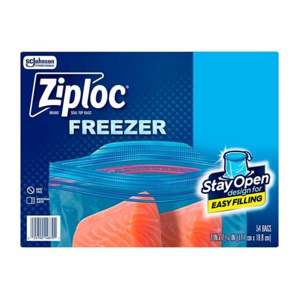 bolsas ziploc congelador tamaño quart