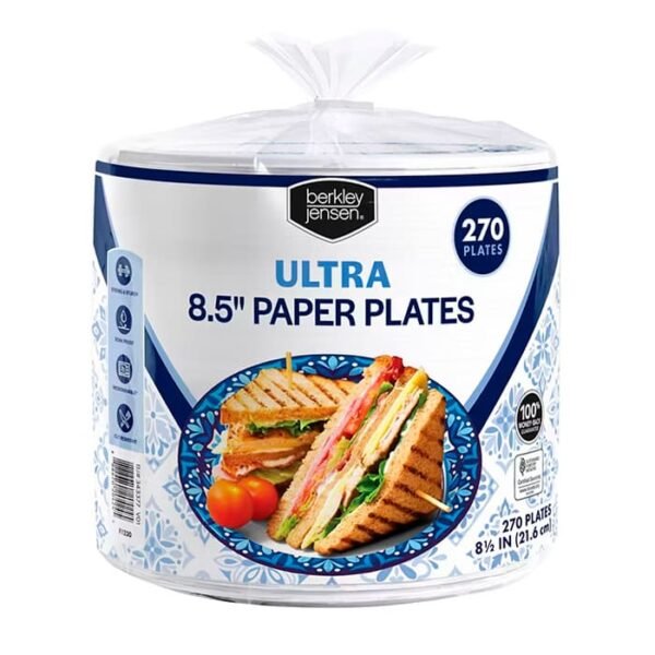 platos desechables 8.5