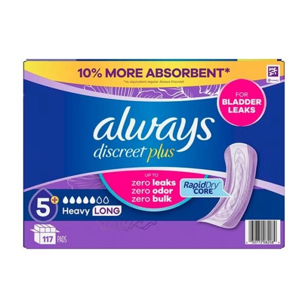 Protectores incontinencia Always Discreet mujer
