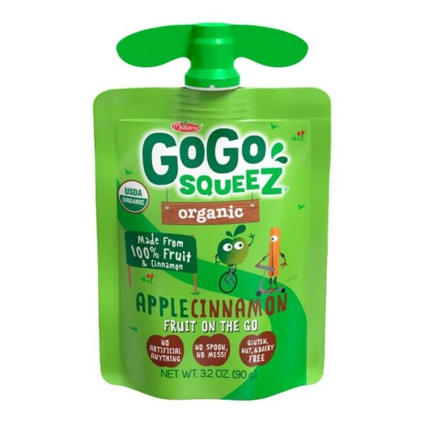pure organico manzana canela gogo squeez