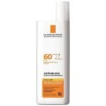 La Roche-Posay Anthelios Light Fluid Facial Protector Solar de Amplio Espectro SPF 60, Protector Solar para Pieles Sensibles, Sin Oxibenzona, Sin Aceites