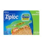 Bolsa De Sandwich Ziploc 145 Uni