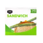 Berkley Jensen Sandwich Bags Double Zipper, 145 uni