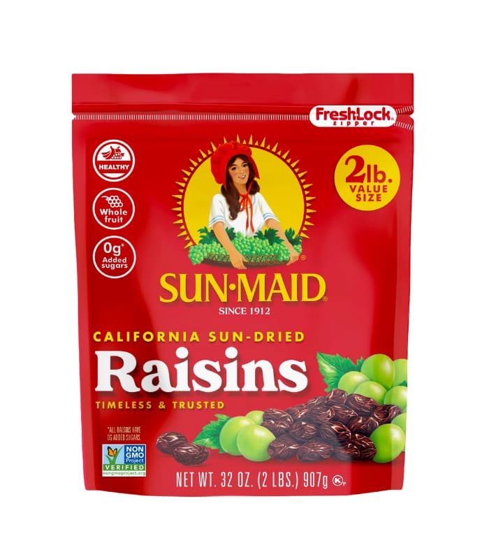 pasitas 2lb Paquete De Pasas Sun-Maid 2Lb - Image 1
