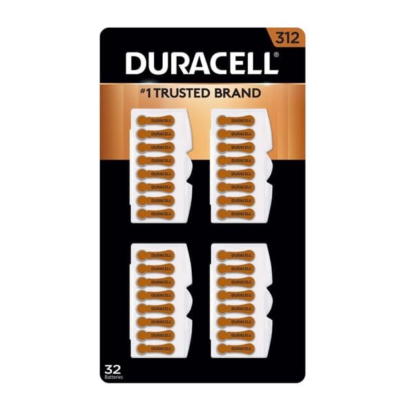 Duracell 312 Pilas Duracel 312, 32 Baterías - Image 1