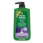 Gel de baño 5 en 1 para hombres Irish Spring, aroma fresco y refrescante, 30 oz